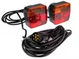 Autoline peräkärryn takavalosarja magneettikiinnitys - 12V 7.5m 7-nap - Halogen perävaunuvalaisimet - 1606-20000 - 2
