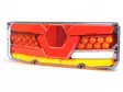 TAKAVALO VAS.LED NEON 12/24V DYN.VILKKU/350X131X81 - LED-suorakaide takavalot - 1606-27900 - 1