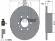 TEXTAR JARRULEVY 296MM IVECO DAILY TAKA ABS - Jarrulevyt - 1497-93177500 - 1