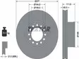 TEXTAR JARRULEVY 377MM MAN TGM ETU 19.5 - Jarrulevyt - 1497-93191200 - 1