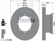 TEXTAR JARRULEVY 377MM MB ATEGO TAKA - Jarrulevyt - 1497-93101500 - 1