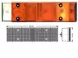 VARAL.7-KAM.LYHTYYN 465MM - 7- Kammiovalaisimet varaosat - 1606-37610 - 1
