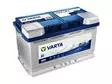 Varta N80 Blue Dynamic EFB käynnistysakku 12V 80Ah 800A -/+ - VARTA vene- ja vapaa-ajan akut - 1810-N80 - 1
