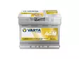 VARTA PROFESSIONAL AGM 60AH 680A 242X175X190MM -/+ - VARTA vene- ja vapaa-ajan akut - 1820-LA60 - 1
