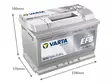 VARTA DYNAMIC EFB 70AH 760A 278X175X190MM -/+ - VARTA vene- ja vapaa-ajan akut - 1820-N70 - 2