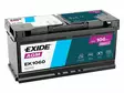 Exide EK1060 AGM käynnistysakku 12V 106Ah 950A -/+ - EXIDE käynnistysakut - 1815-EK1060 - 1