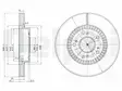 JARRULEVY DELPHI, 2 KPL / PKT, ETU, HONDA CR-V - Jarrulevyt - BG3720 - 2