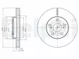JARRULEVY DELPHI, 2 KPL / PKT, ETU, TOYOTA PRIUS - Jarrulevyt - BG4290 - 2