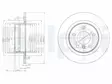 JARRULEVY DELPHI, 2 KPL / PKT, TAKA, BMW - Jarrulevyt - BG3960 - 2