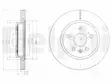 JARRULEVY DELPHI, 2 KPL / PKT, TAKA, OPEL INSIGNIA / SAAB 9-5 - Jarrulevyt - BG4190 - 2