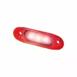 Strands upotettava led-äärivalo - Punainen (punainen linssi) 12-24V - Punaiset äärivalot - 1605-810020 - 2