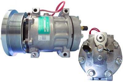 AC KOMPRESSORI 24V SD7H15 CAT PV8 133MM KANSI KG - Ilmastointikompressorit - 51-95870 - 1