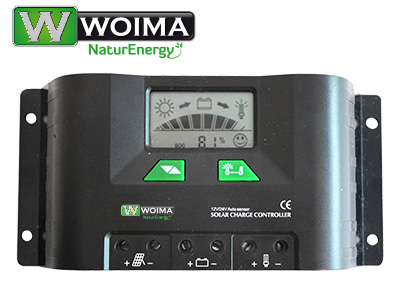 AURINKOPANEELIN SÄÄDIN PWM 20A WOIMA NATURENERGY - Aurinkopaneelisäätimet - 1706-20020 - 1