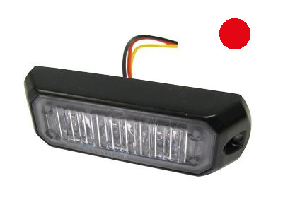 AXIXTECH MS3 PUNAINEN LED-TASOVILKKU R65 3-LED - LED-tasovilkku - 1603-300540 - 1