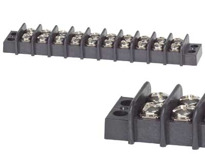 Blue Sea 2410 liitinrima 20A 10-osainen - Blue Sea Kytkentätarvikkeet - 1790-2410 - 1