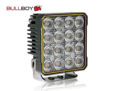 BullBoy Agriline led työ- ja varoitusvilkku R65 - 96W / 7460LM / 5000K - LED-työvalot 50W> - 1603-300460 - 1