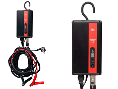 DEFA KORJAAMOLATURI 2.0 12V/35A 2,5M KAAPELIT - DEFA akkulaturit - DA707700 - 1