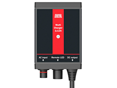 DEFA MULTICHARGER 12V/12A PLUGIN - DEFA akkulaturit - DA705200 - 1