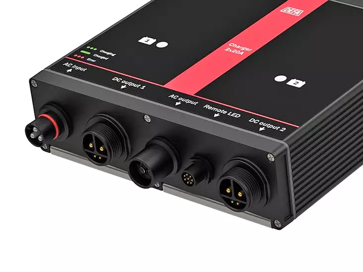 DEFA MULTICHARGER 2X20A - DEFA akkulaturit - DA705900 - 1