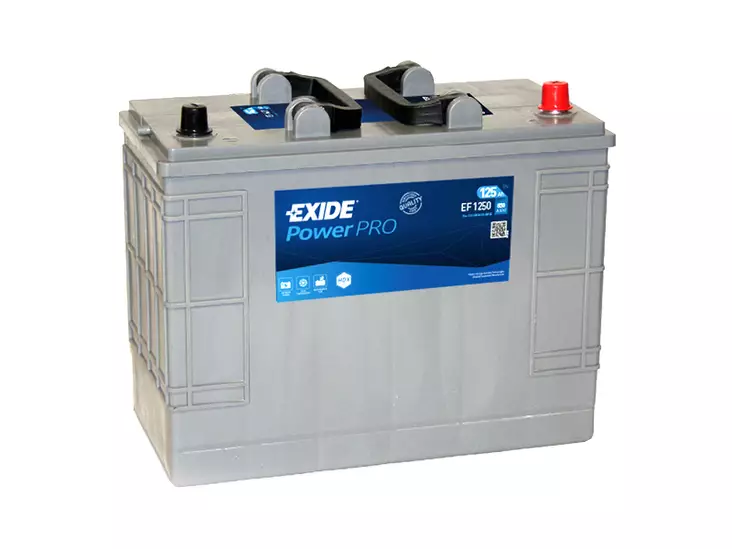 Exide EF1250 PowerPro käynnistysakku 12V 125Ah 760A -/+ - EXIDE hyötyajoneuvojen akut - 1815-EF1250 - 1
