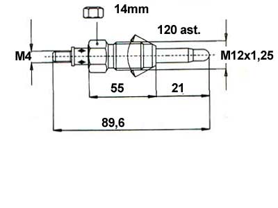 HEHKU CS1278/2 10V PN-84 - Hehkutulpat - 8031-0730 - 1