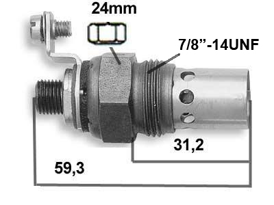 HEHKU TA50E,1854050 RUUVI - Hehkutulpat - 8003-0600 - 1