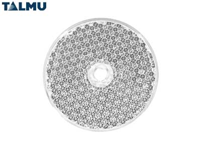 TALMU HEIJASTIN PYÖREÄ Ø68MM KIRKAS LIIMATTAVA + KIINNITYSREIKÄ - Ajoneuvoheijastimet ja kilvet - 342003-200 - 1