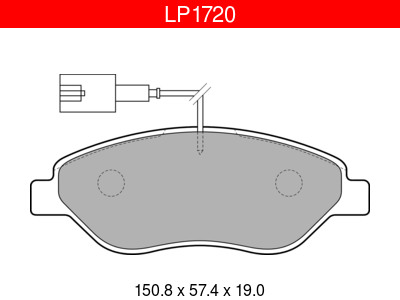 JARRUPALASARJA DELPHI ETU, ALFA, FIAT, LANCIA - Jarrupalasarjat - LP1720 - 1