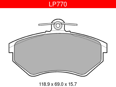 JARRUPALASARJA DELPHI ETU, AUDI, SEAT, VW - Jarrupalasarjat - LP770 - 1