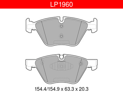 JARRUPALASARJA DELPHI ETU, BMW - Jarrupalasarjat - LP1960 - 1