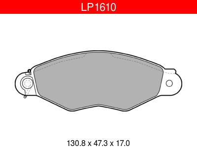 JARRUPALASARJA DELPHI ETU, CITROEN, RENAULT - Jarrupalasarjat - LP1610 - 1