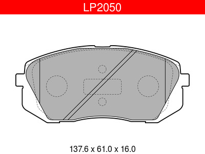 JARRUPALASARJA DELPHI ETU, HYUNDAI, KIA - Jarrupalasarjat - LP2050 - 1