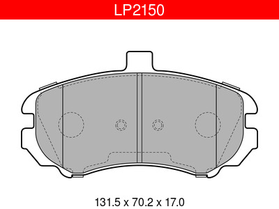 JARRUPALASARJA DELPHI ETU, HYUNDAI - Jarrupalasarjat - LP2150 - 1