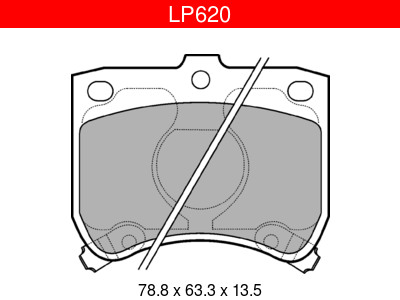 JARRUPALASARJA DELPHI ETU, KIA, MAZDA - Jarrupalasarjat - LP620 - 1