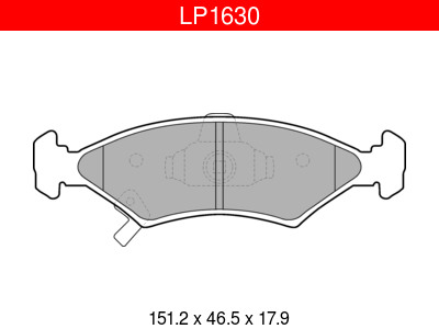 JARRUPALASARJA DELPHI ETU, KIA # - Jarrupalasarjat - LP1630 - 1