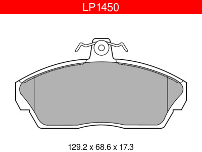 JARRUPALASARJA DELPHI ETU, LAND ROVER - Jarrupalasarjat - LP1450 - 1