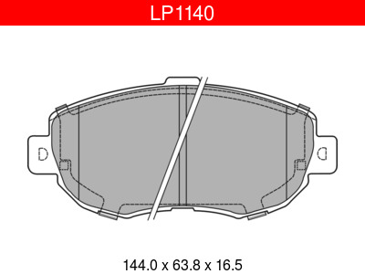 JARRUPALASARJA DELPHI ETU, LEXUS, TOYOTA - Jarrupalasarjat - LP1140 - 1