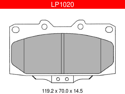 JARRUPALASARJA DELPHI ETU, NISSAN - Jarrupalasarjat - LP1020 - 1