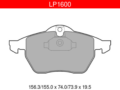 JARRUPALASARJA DELPHI ETU, OPEL, SAAB - Jarrupalasarjat - LP1600 - 1