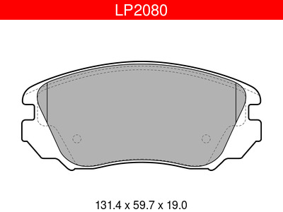 JARRUPALASARJA DELPHI ETU, OPEL, SAAB - Jarrupalasarjat - LP2080 - 1