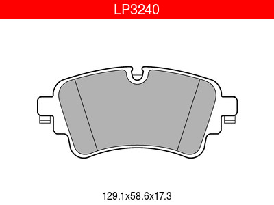 JARRUPALASARJA DELPHI TAKA, AUDI A4 - Jarrupalasarjat - LP3240 - 1