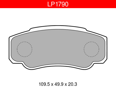 JARRUPALASARJA DELPHI TAKA, CITROEN, FIAT, PEUGEOT SIS PULTIT - Jarrupalasarjat - LP1790 - 1