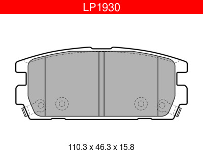 JARRUPALASARJA DELPHI TAKA, HYUNDAI - Jarrupalasarjat - LP1930 - 1