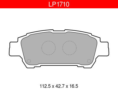 JARRUPALASARJA DELPHI TAKA, TOYOTA - Jarrupalasarjat - LP1710 - 1