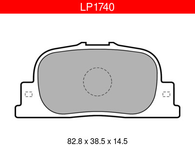 JARRUPALASARJA DELPHI TAKA, TOYOTA - Jarrupalasarjat - LP1740 - 1