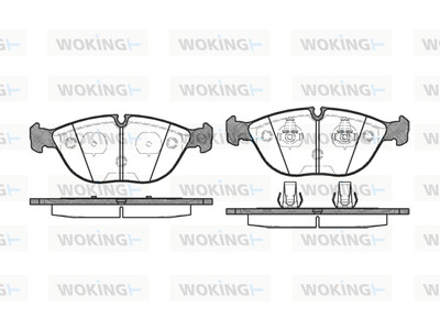 JARRUPALASARJA # WOKING ETU, AUDI, BMW, CHRYSLER - Jarrupalasarjat - P497300 - 1