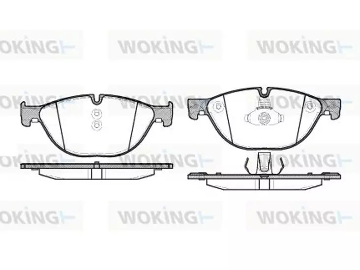 JARRUPALASARJA WOKING ETU, BMW - Jarrupalasarjat - P1514300 - 1
