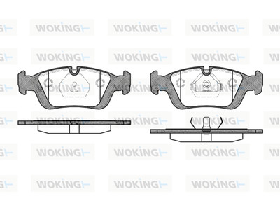 JARRUPALASARJA # WOKING ETU, BMW - Jarrupalasarjat - P284300 - 1