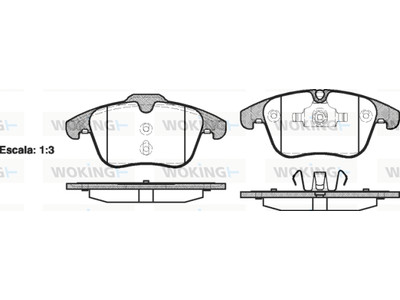JARRUPALASARJA WOKING ETU, FORD, LAND ROVER, VOLVO - Jarrupalasarjat - P1319300 - 1