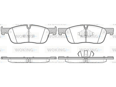 JARRUPALASARJA WOKING ETU, JAGUAR - Jarrupalasarjat - P1733310 - 1